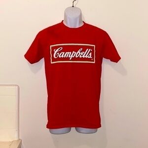 Vintage Unisex Campbell’s Soup Classic Red Logo Graphic Tee